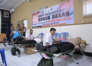Polres Madiun Gelar Donor Darah Massal