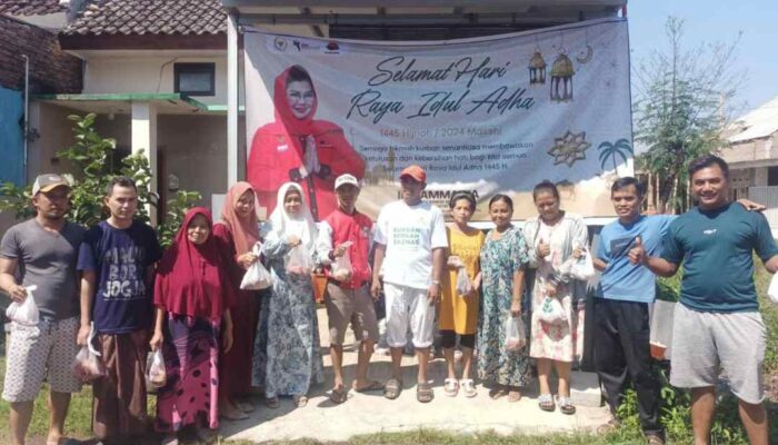 Gandeng Baznas dan BPKH, Ina Ammania Serahkan 6 Ekor Sapi Kurban