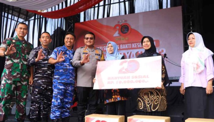 Alumni Akademi TNI Polri Bramastya 2003 Bakti Sosial Wujud 20 Tahun Mengabdi