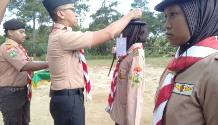 Dandim 0804 Buka Perkemahan Saka Wira Kartika di Alastuwo Poncol Magetan