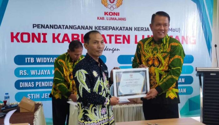 Demi Raih Prestasi Olahraga, KONI MoU dengan 8 Dinas