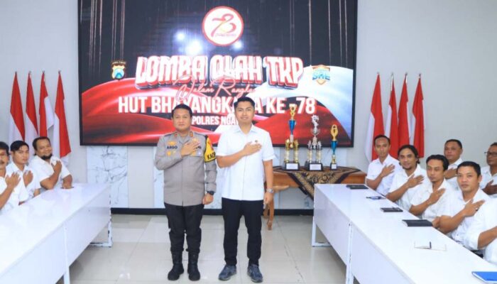 Tingkatkan Profesionalitas, Polres Ngawi Gelar Lomba Olah TKP