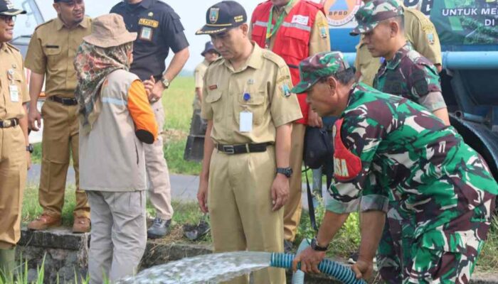 Serbuan Air Kodim 0720 Rembang, Atasi Lahan Kering Petani