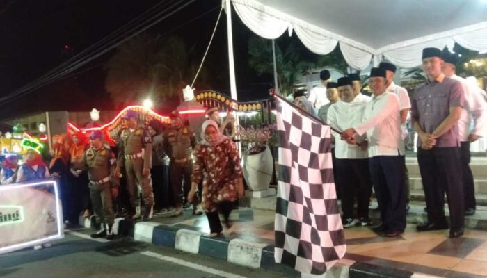 Ketua DPRD Magetan Hadiri Lomba Takbir Berlampion