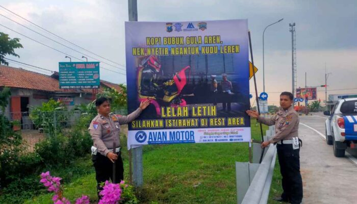 Upaya Satlantas Polres Ngawi Tekan Kecelakaan, Blusukan Hingga Berpantun