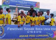 Turangga FC Juara II Festival Sepak Bola Usia Dini Askab PSSI Lumajang