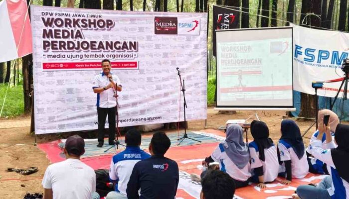 DPW FSPMI Jatim Gelar Workshop, Jazuli: Upah Buruh Harus Diperhatikan