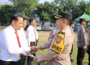 Kapolres Beri Penghargaan Bagi Anggota Polres Madiun yang Berprestasi