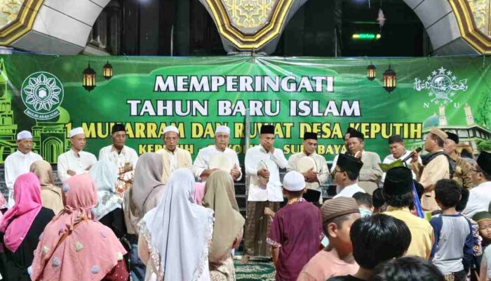 100 Tumpeng dan Kirab Warnai Malam Tahun Baru Islam di Masjid As-Sa’adah