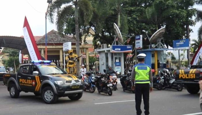 Patroli Gabungan Jelang 1 Suro di Madiun Kota