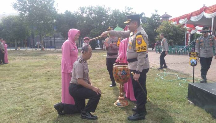 50 Personel Polres Madiun Naik Pangkat di HUT Bhayangkara ke-78