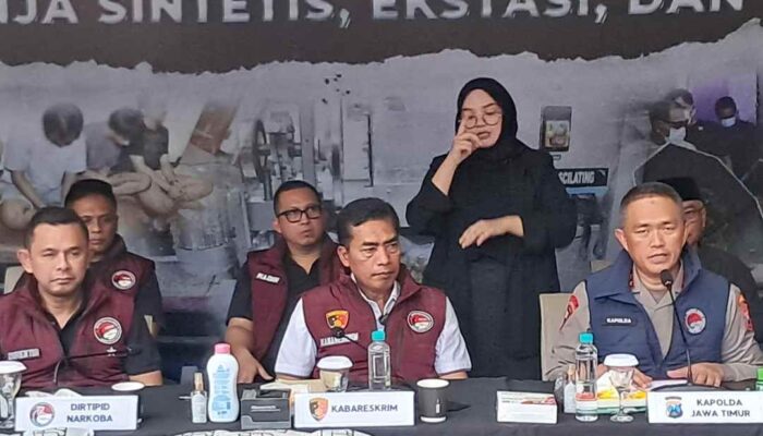 Laboratorium Rahasia Pabrik Narkoba Terbesar se-Indonesia di Malang Terbongkar