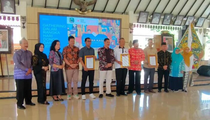 PMI Magetan Gelar Gathering, Hari Donor Darah Sedunia