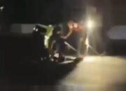 Polisi di Jombang Ditabrak Saat Razia Balap Liar