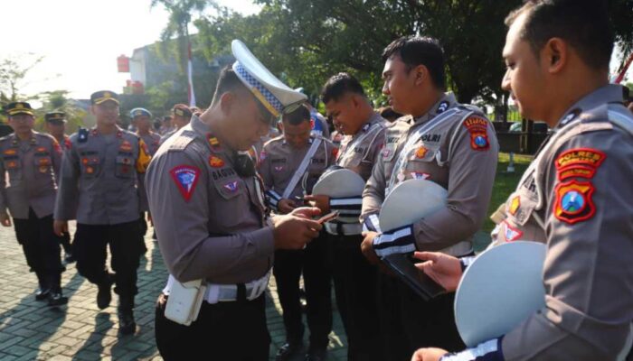 Polres Magetan Gelar Razia HP Anggota, Antisipasi Pelanggaran Judi Online