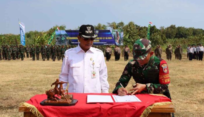 Bupati Rembang Buka TMMD Reguler ke-121 TA 2024