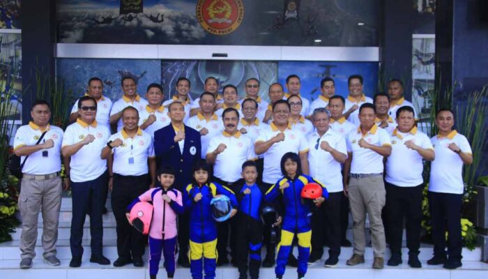 Polri Gelar Kejuaraan Internasional Open Indoor Skydiving Kapolri Cup 2024