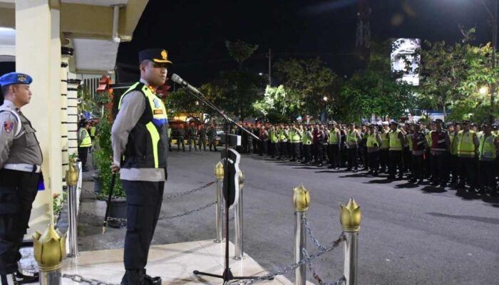 Amankan Suran Agung, Polres Madiun Kota Terjunkan 671 Personel Gabungan TNI – Polri dan Instansi Terkait