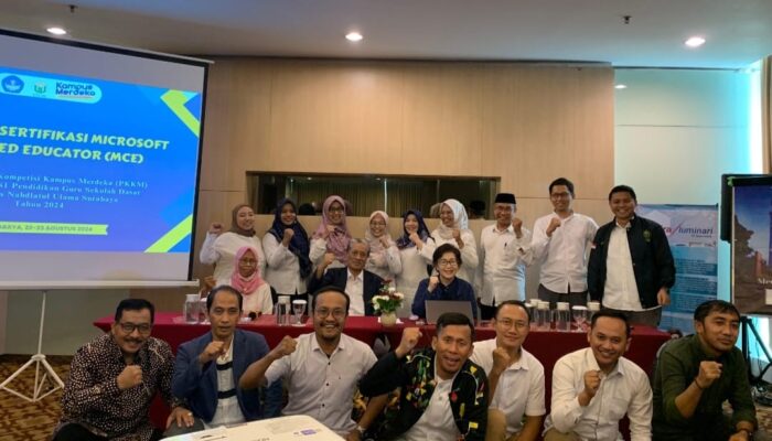 24 Dosen dan Tendik Unusa Lulus Sertifikasi Internasional MCE