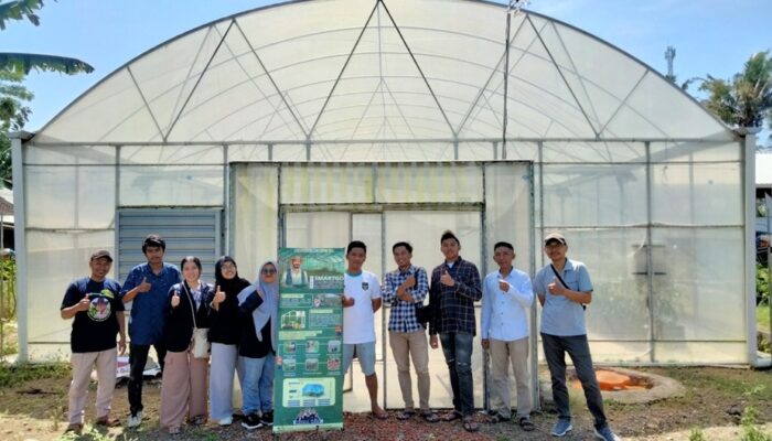 Inovasi Hijau, Mahasiswa PKM-PI Unej Kenalkan Smart Green House dan Adjuvan Organik Panel Surya