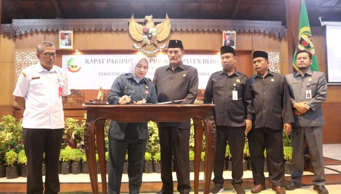 Paripurna DPRD Blora Setujui Raperda Kabupaten Blora 2024