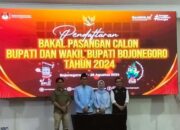 Pasangan WaNur Datangi KPU Lagi Lengkapi Dokumen