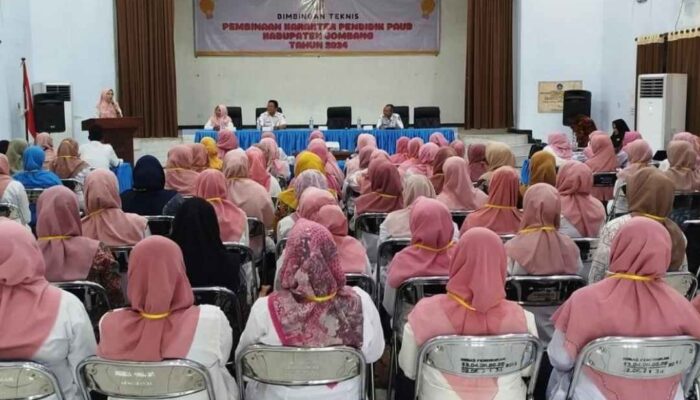 130 Guru PAUD Jombang Ikuti Bimbingan Teknis Pembinaan Karakter