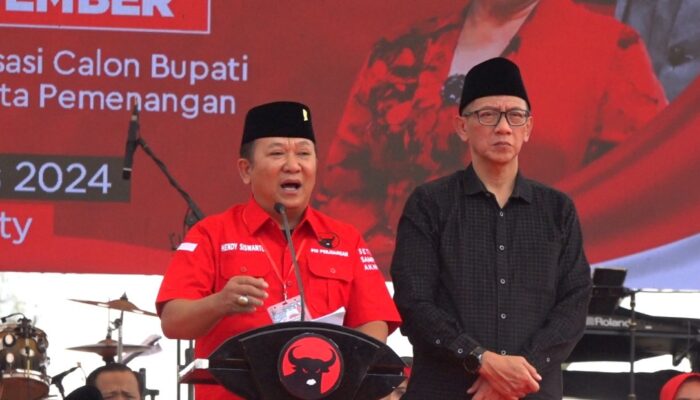 PDIP Jember All Out Menangkan Hendy Siswanto-Gus Firjaun