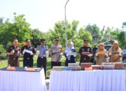 Kapolres Apresiasi Pemusnahan Barbuk di RSUD Soeroto Ngawi