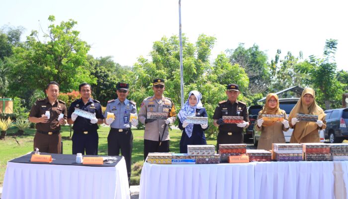 Kapolres Apresiasi Pemusnahan Barbuk di RSUD Soeroto Ngawi