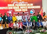Setyo Wahono dan Nurul Azizah Daftar Maju Pilbup ke KPU Bojonegoro
