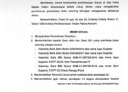 Permohonan Pembukaan Rekening Suami dan Anak Siskawati Dikabulkan Hakim