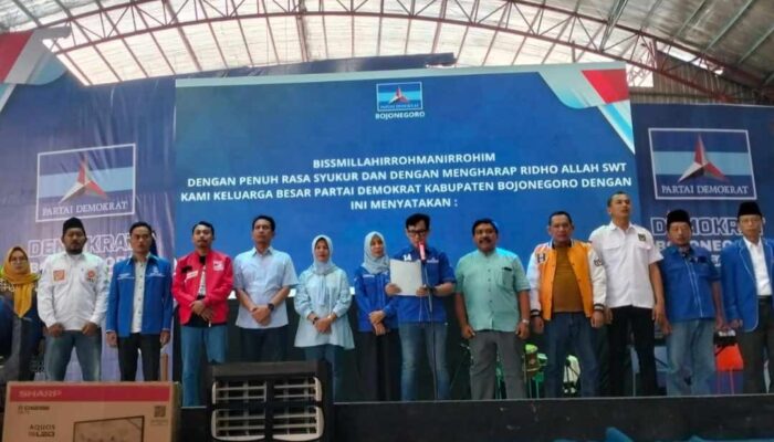Partai Demokrat Bojonegoro Gelar Tasyakuran dan Deklarasi Duet SW-NA di Pilkada 2024