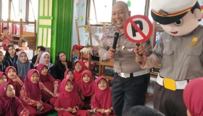 Polres Magetan Edukasi Anak Usia Dini Disiplin Berlalu Lintas