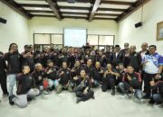 Skuad Atlet Porwanas XIV PWI Jatim Dilepas Pj Gubernur ke Banjarmasin