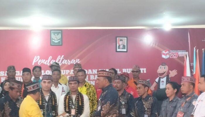 Pasangan MPRS Resmi Rival Pertahana di Pilbup Manggarai Barat 2024