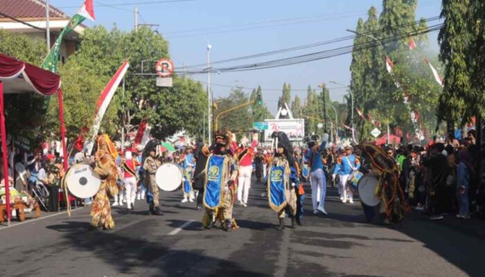 Pawai Pembangunan HUT ke-79 RI di Blora Tampilkan 39 Peserta