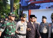 Polres Madiun Kota Gelar Apel Ops Mantap Praja