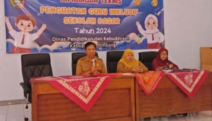 Tingkatkan Kualitas Pendidikan, Disdikbud Jombang Gelar Workshop Penguatan Guru Inklusif SD