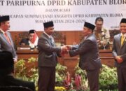 45 Anggota DPRD Blora Masa Bakti 2024-2029 Ucapkan Sumpah dan Janji
