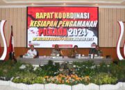 Polres Madiun Kota Gelar Rakor Pam Pilkada 2024