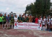 Meriahkan HUT RI, Pj Kades M Sukri Gelar Turnamen Futsal