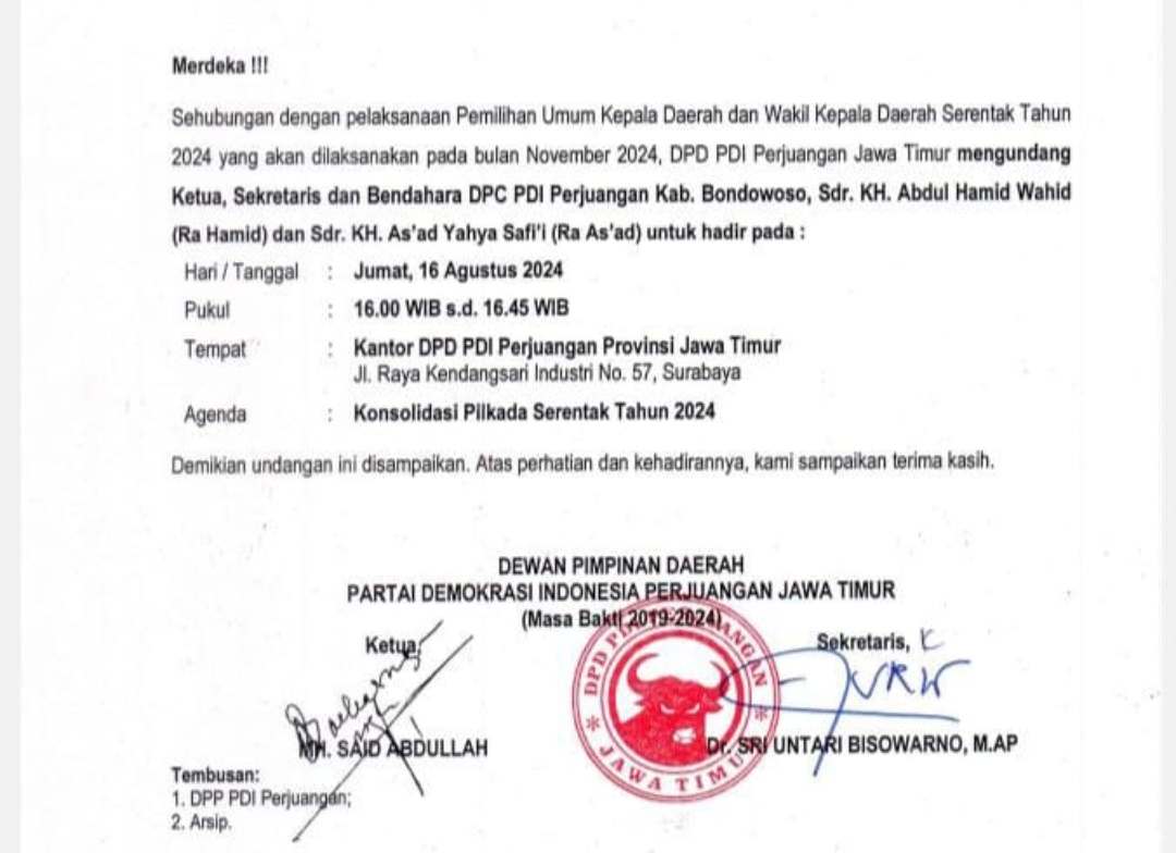 DPD PDIP Jatim