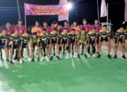 Kompetisi Bola Volly Setren Cup 2024 Meriahkan HUT ke-79 RI di Magetan