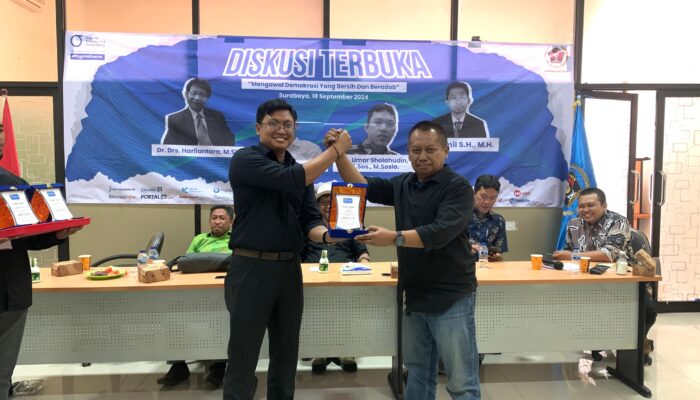 SRC Gandeng PWI Jatim Kawal Demokrasi Beradab di Pemilukada 2024