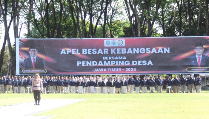 Ribuan Pendamping Desa di Jatim Ikuti Apel Kebangsaan di Alun-alun Bojonegoro