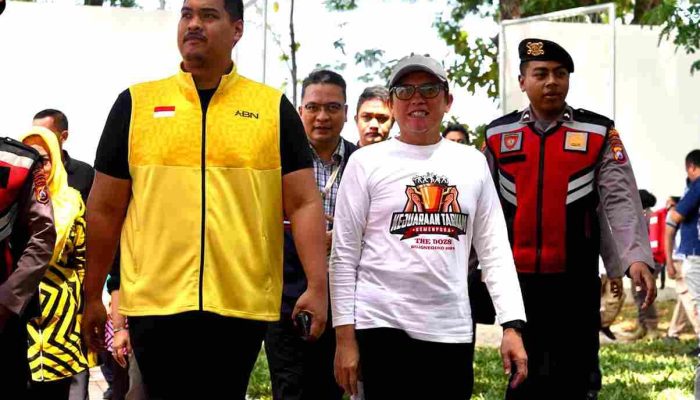 Menpora Hadiri Kejuaraan Tarkam Di Bojonegoro