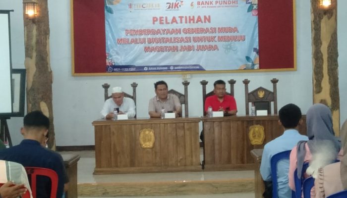 Generasi Muda Kartar Magetan Dilatih Kelola Medsos Hasilkan Pundi Uang