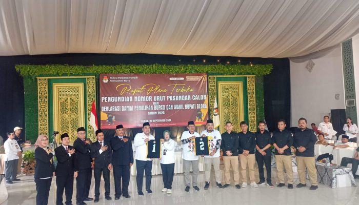 Paslon Asri 01 vs Abdi 02 Siap Berlaga di Pilkada Blora 2024