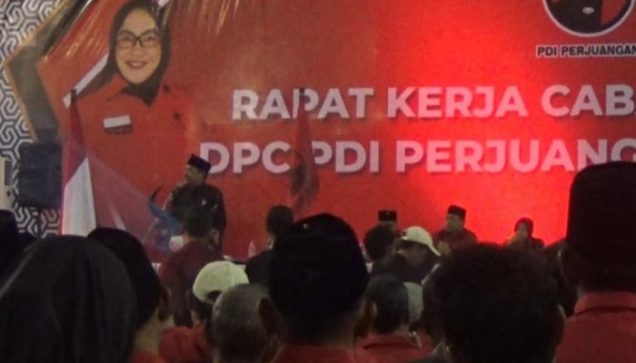 Di Rakercabsus DPC PDIP Jombang, Kader Banteng Disiapkan Menang Pilbup dan Pilgub